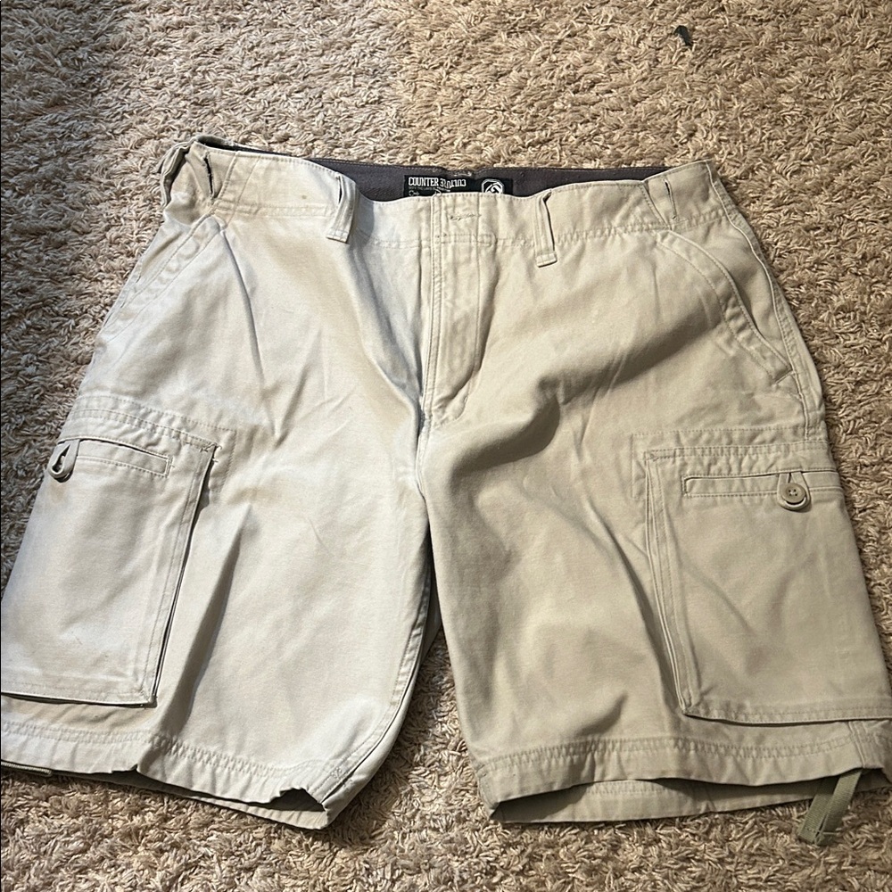 Urban Pipeline Beige Cargo Shorts